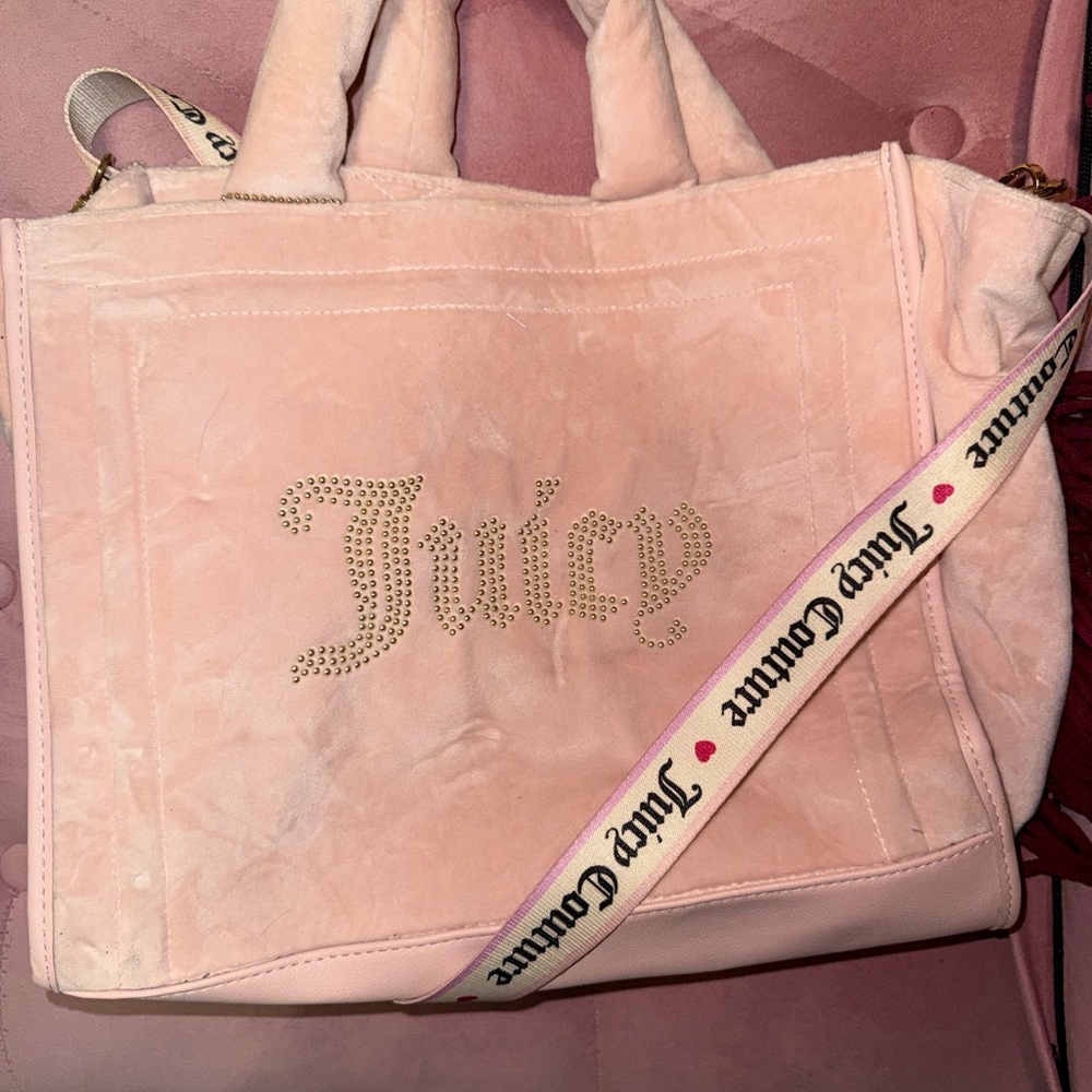 Juicy Couture Blush Pink Tote Bag